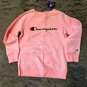 🆕 Champion sweater pink Medium 8/10/12